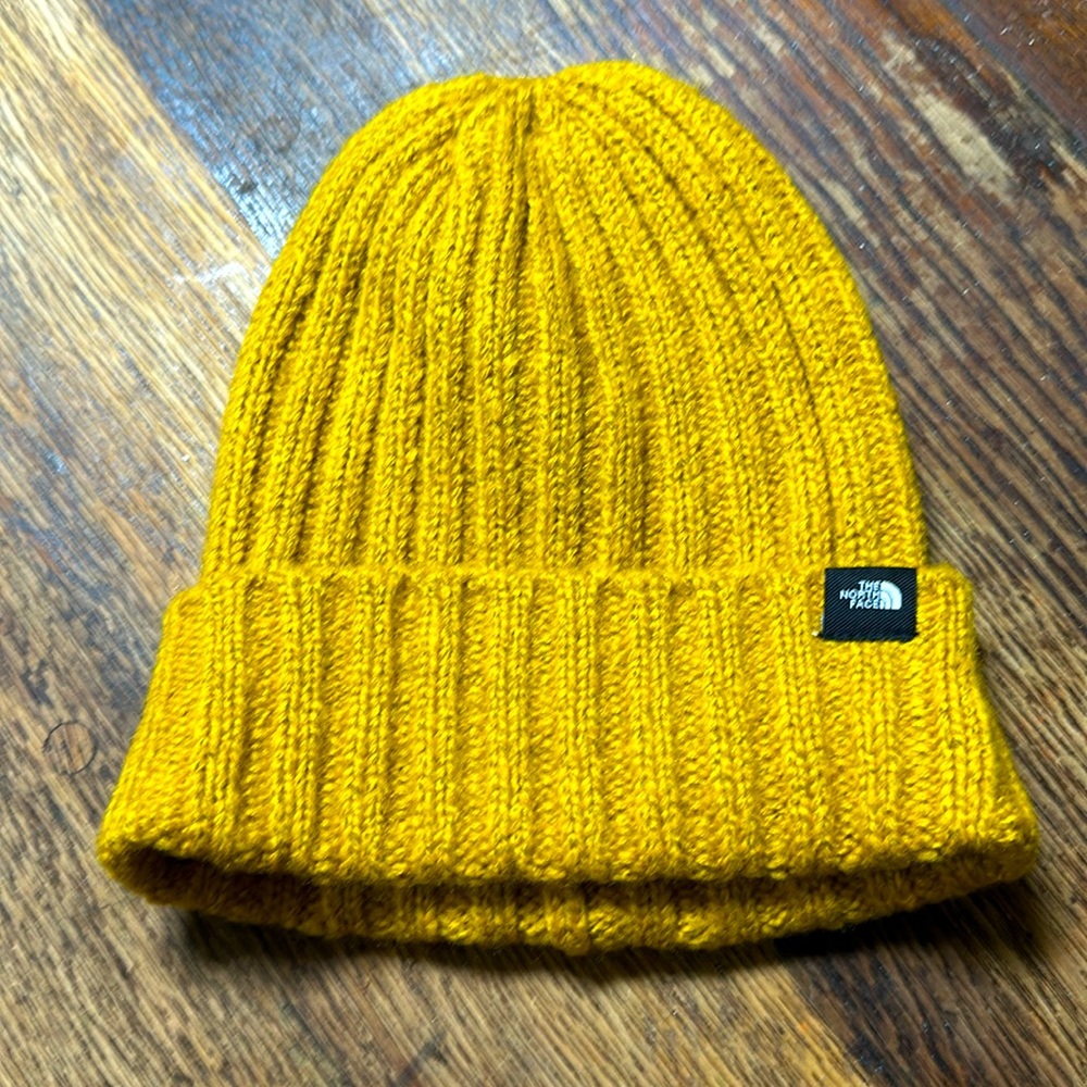 The North Face beanie. Never worn. One size